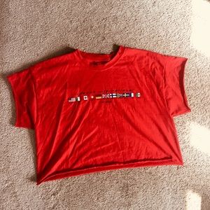 REEBOK INTERNATIONAL 90s/2000s Vintage Crop shirt